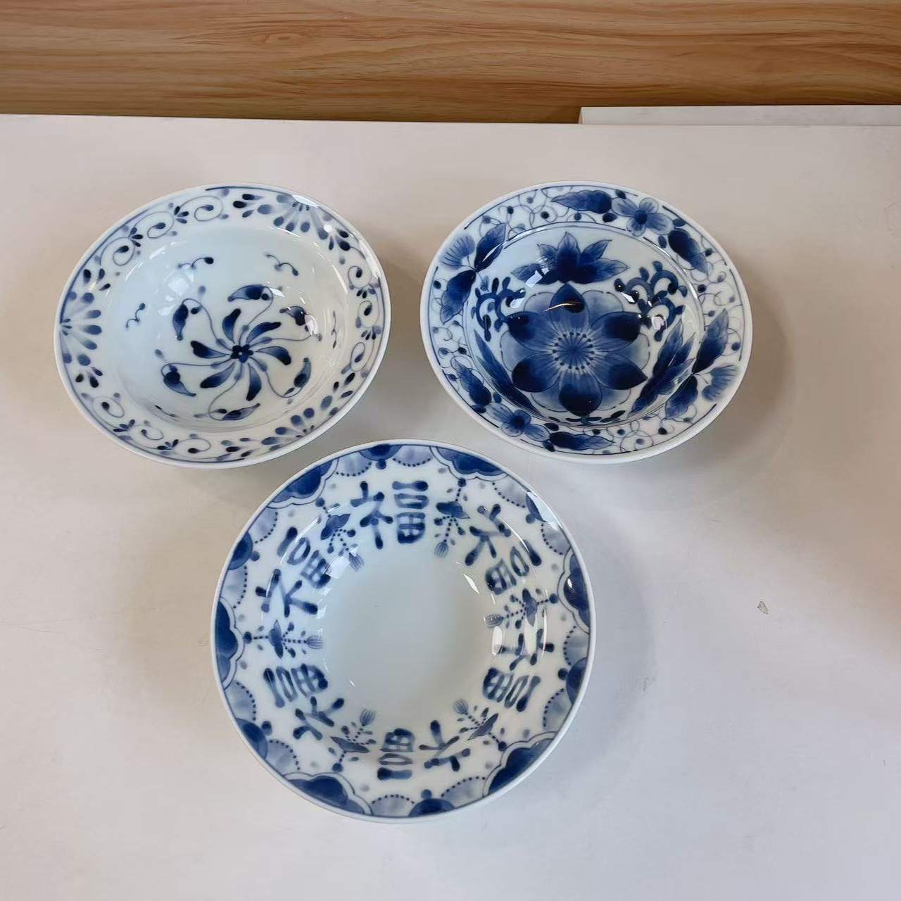 利利家日本进口蓝凛堂-5.8英寸小号草帽深盘活动价