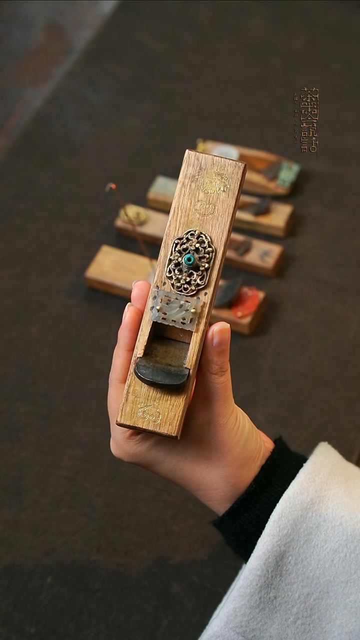 王老师手作线香台1