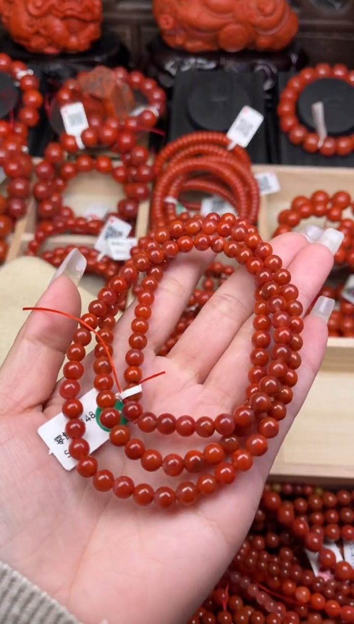 【闪购商品】南红玛瑙珠宝奇石未镶嵌6