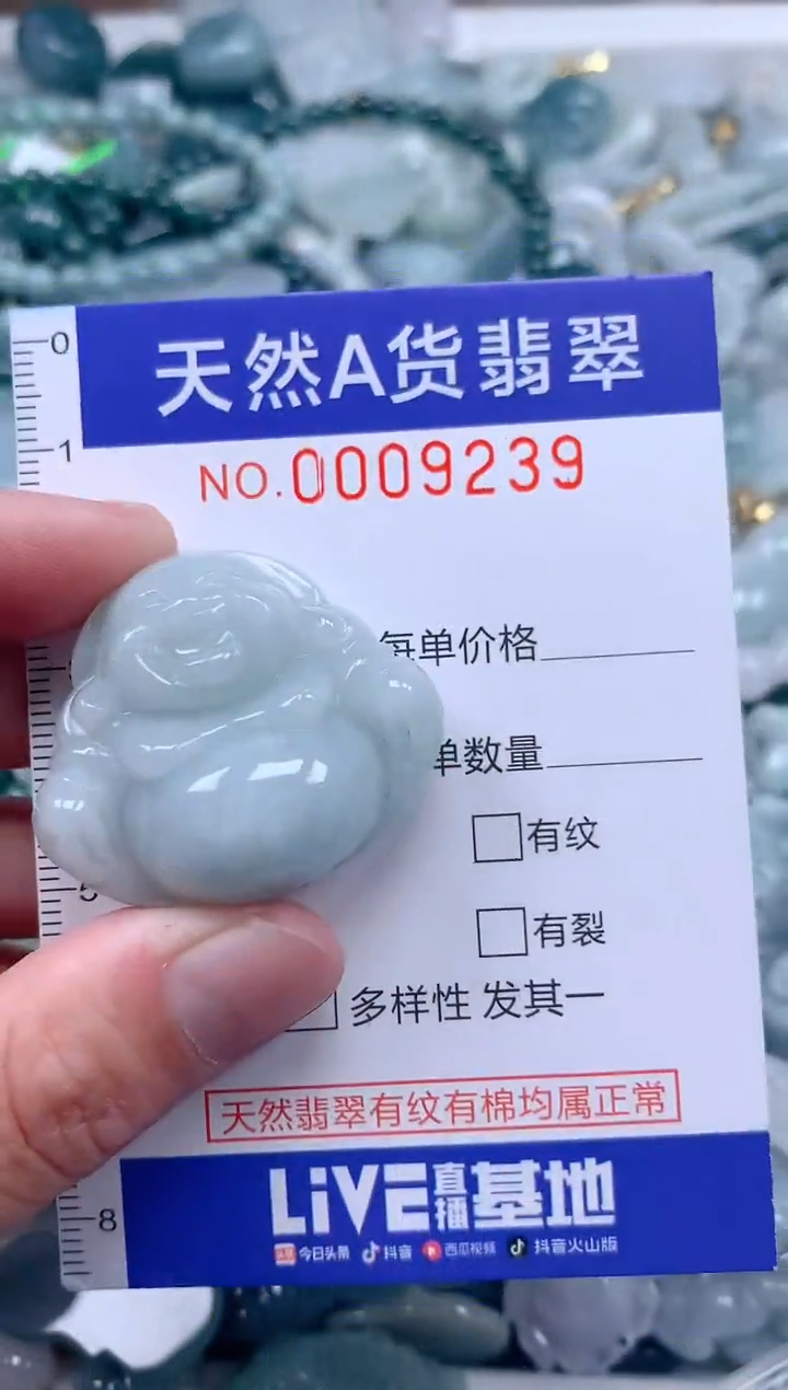 【闪购商品】翡翠吊坠(不含链)未镶嵌1