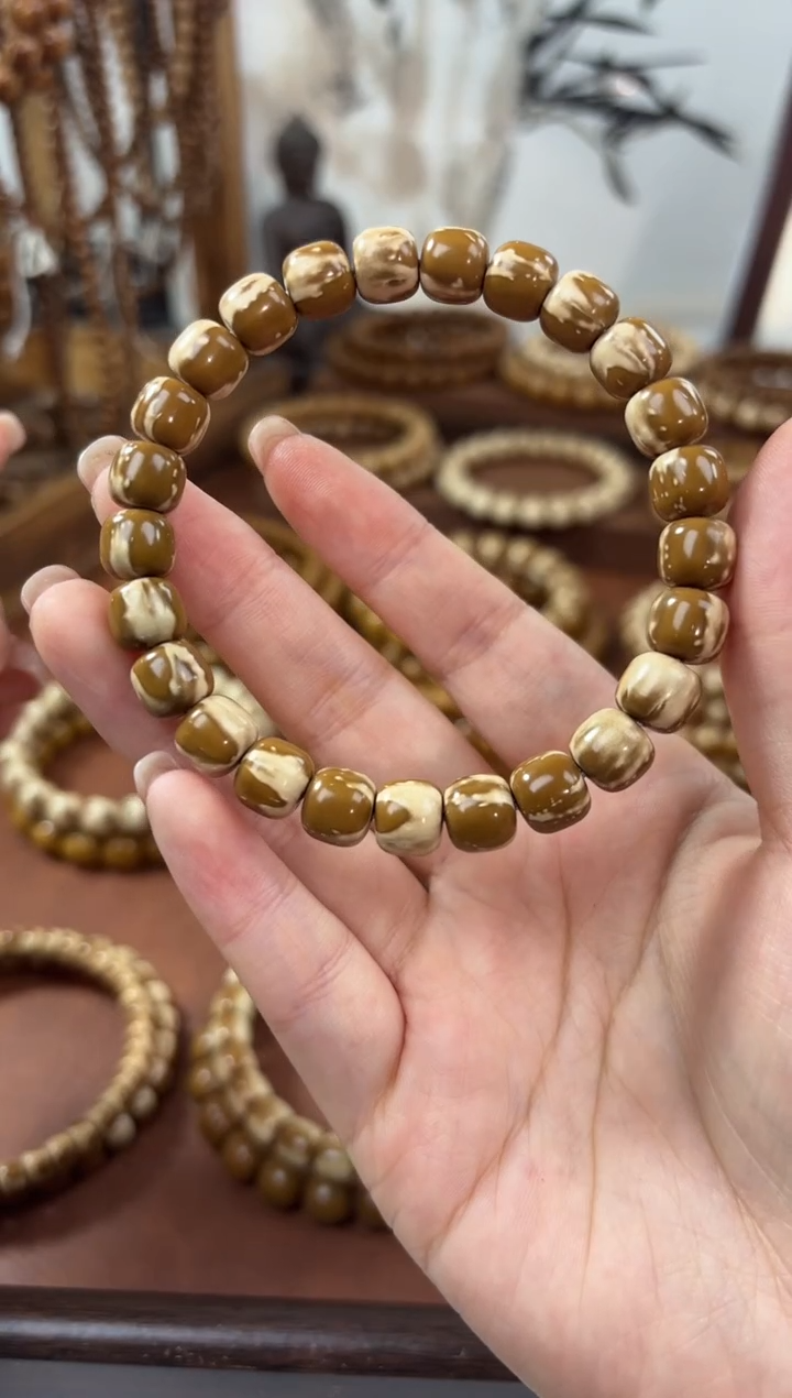 手串紫金鼠9*8实心这就是花皮火焰老型（18+内径