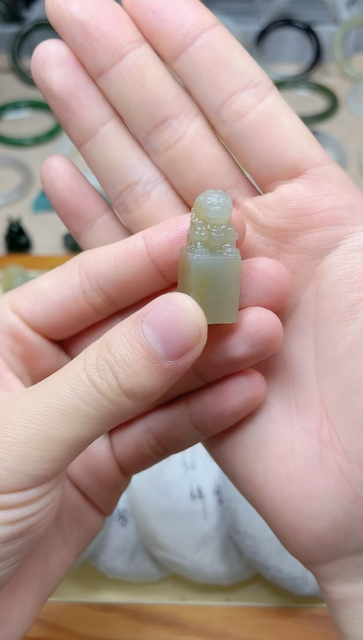 【闪购商品】和田玉摆件未镶嵌印章kk