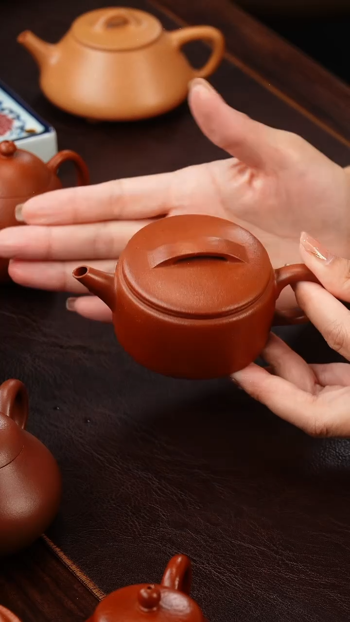 茶壶紫砂降坡泥汉瓦100cc
