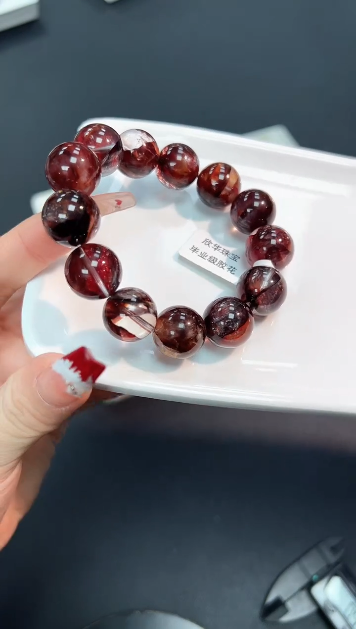 【闪购商品】水晶手串未镶嵌61c多样性发其一/1条默认微瑕