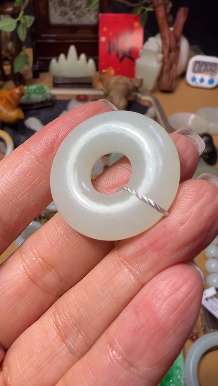 【闪购商品】和田玉XHM-2001  平安扣