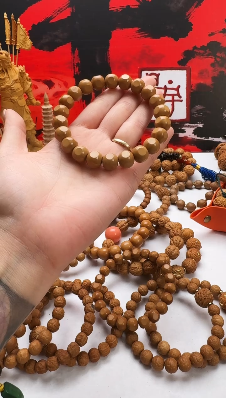 手串猴头核桃精工六方