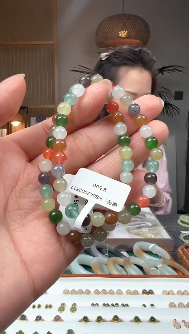 和田玉未镶嵌颈饰手串  HS  卡6 多样性发货拍一发一