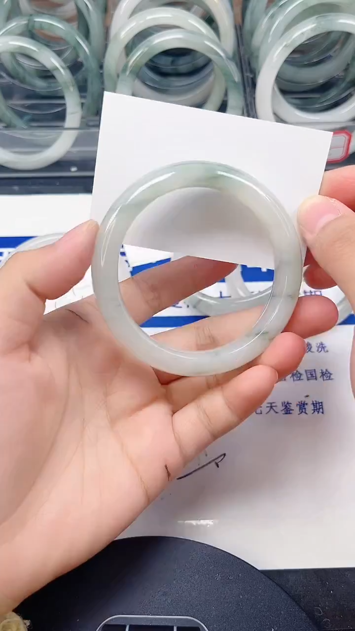 未镶嵌手镯石英质玉199-55/56
