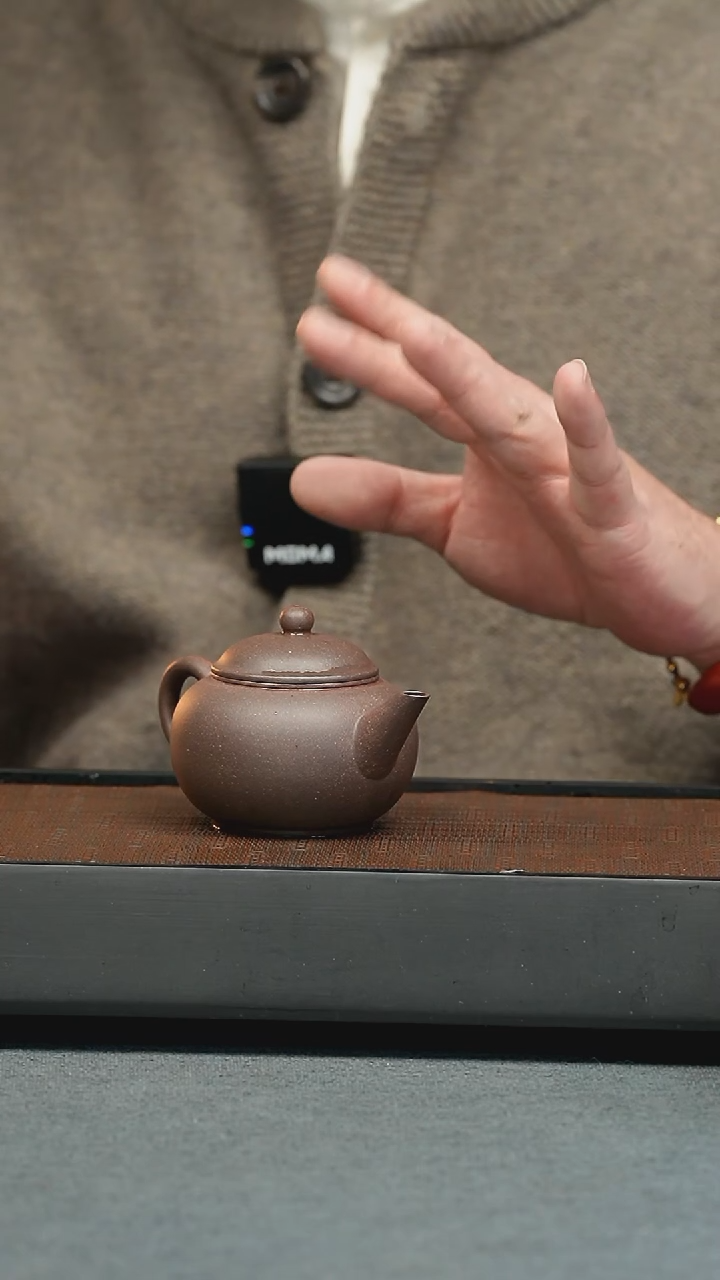 【闪购商品】紫砂茶壶五堂 孟臣-水平