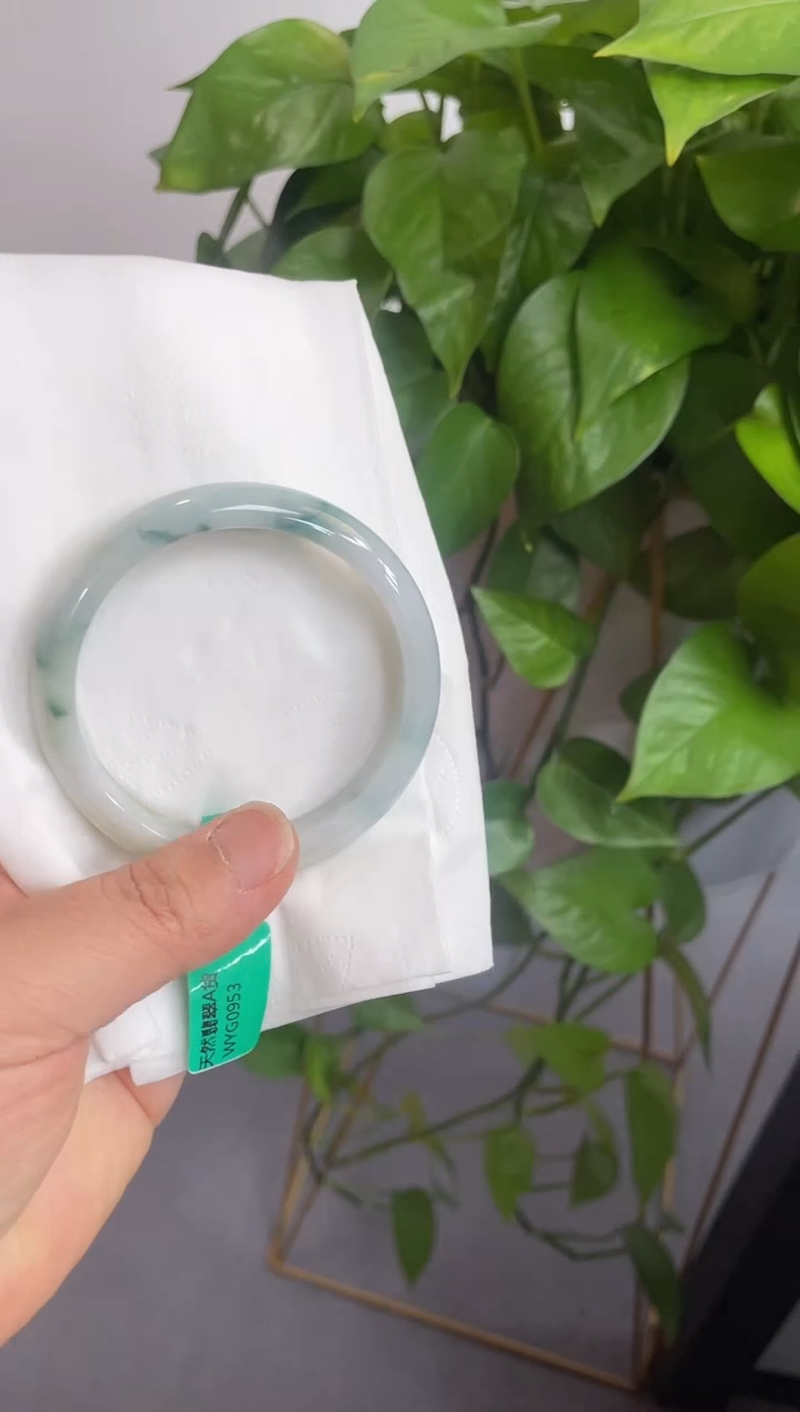 翡翠未镶嵌手镯00009793