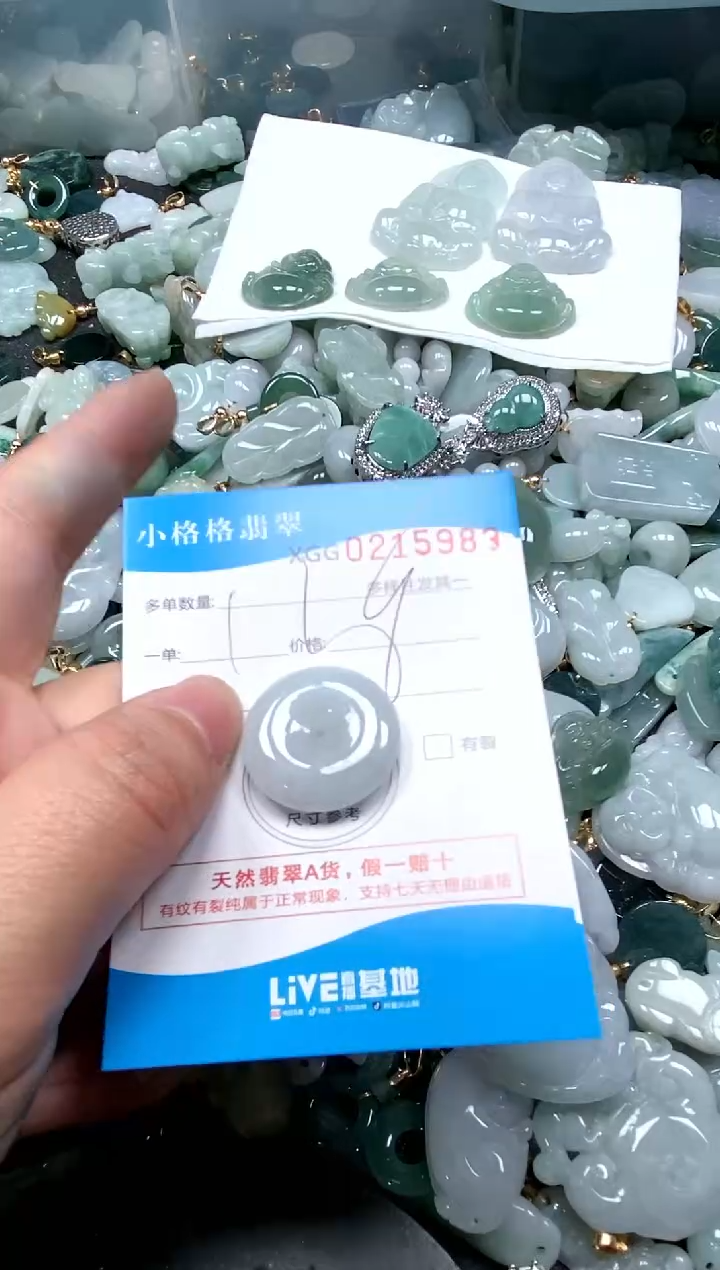 【闪购商品】翡翠颈饰未镶嵌闪购商品0215983