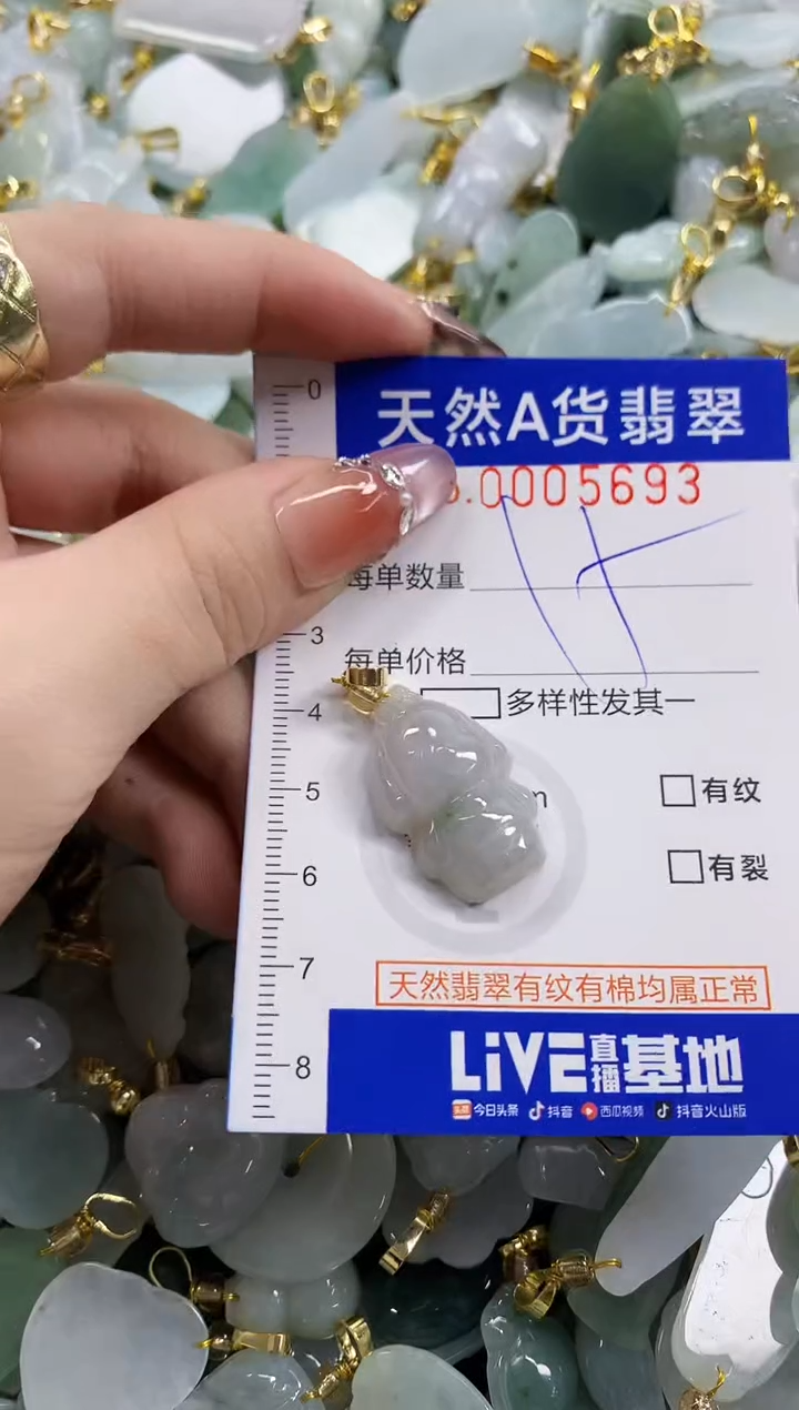 颈饰未镶嵌翡翠天然A货翡翠