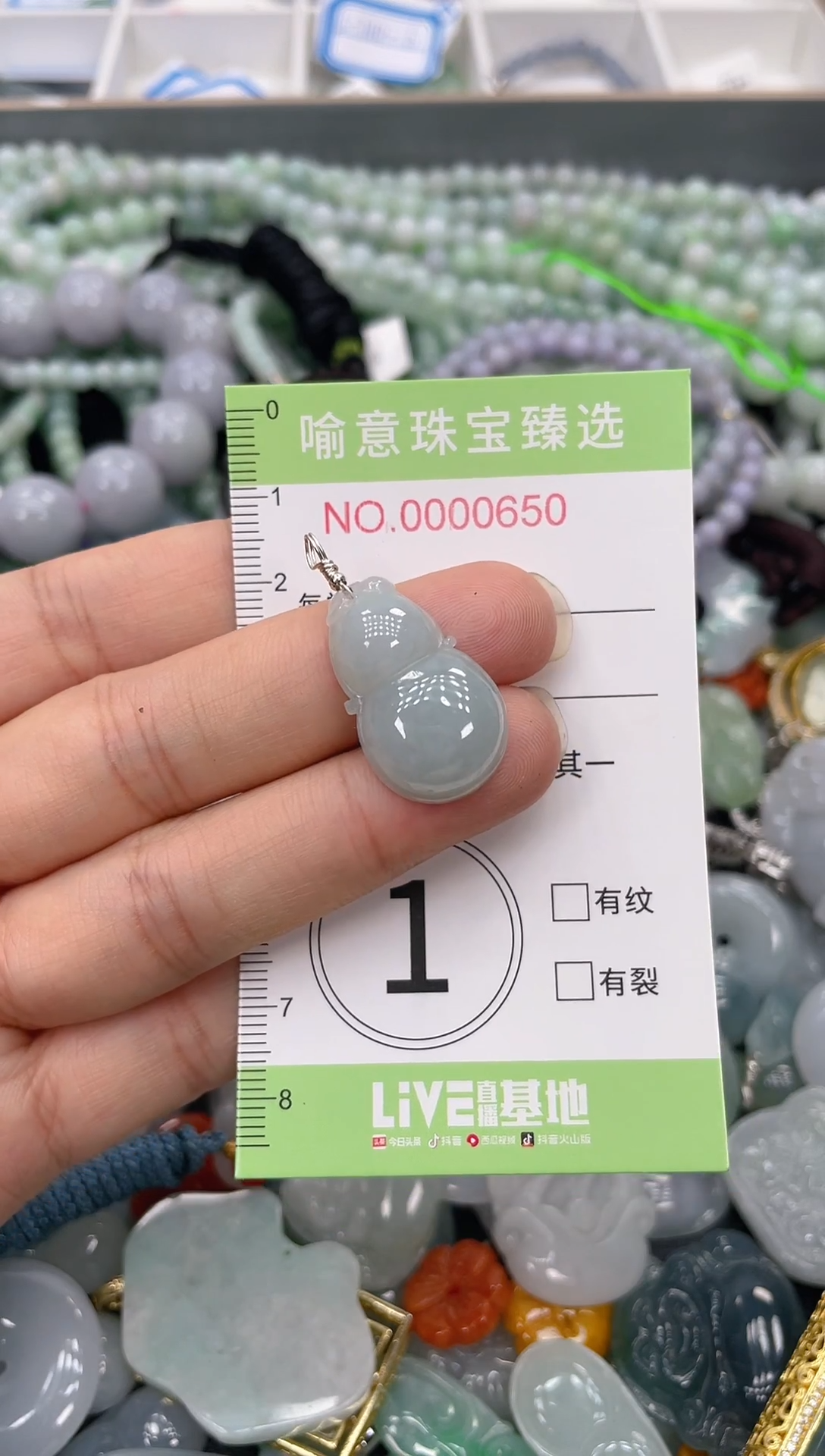 颈饰未镶嵌翡翠098
