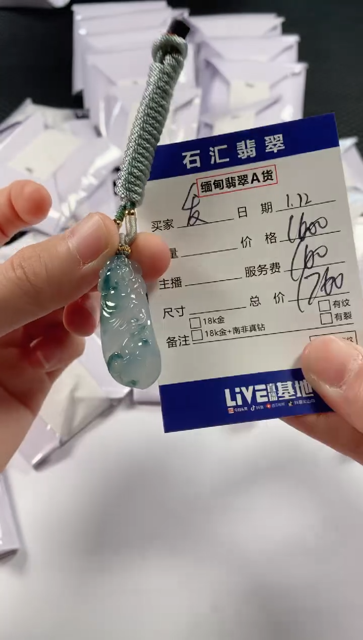 【闪购商品】翡翠颈饰未镶嵌11111111