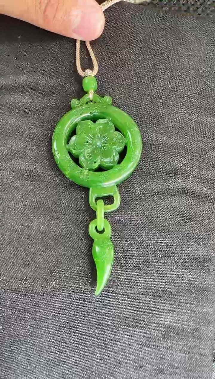 【闪购商品】和田玉（碧玉）吊坠未镶嵌1