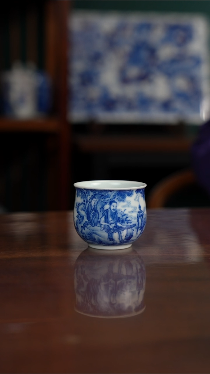 晓竹窑 伯牙鼓琴