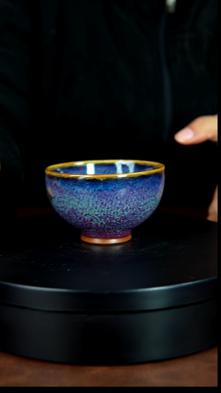 121号/禹州神垕特产】原矿原产地钧瓷茶具