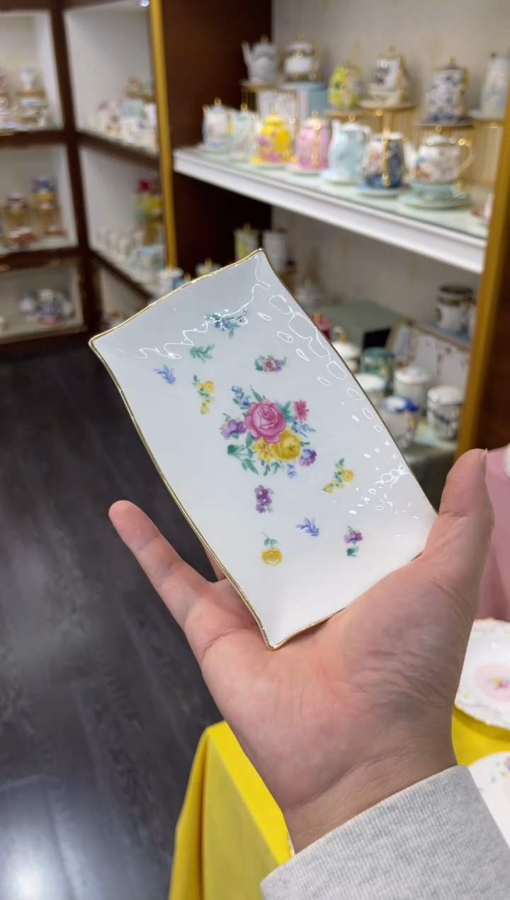 45%以上骨粉骨瓷6英寸毛巾碟