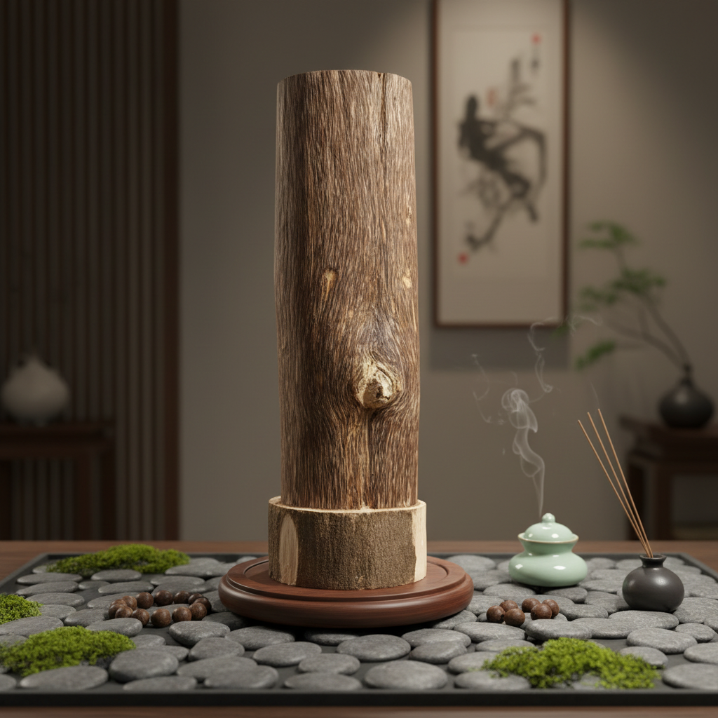 【竞拍链接】家用香熏原木摆件 原材料 桌面摆件 造景摆件#002