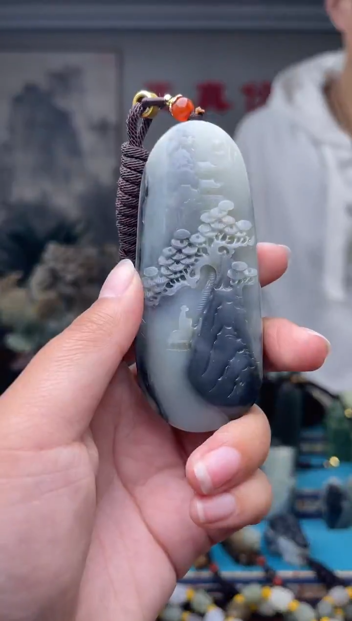 未镶嵌和田玉挂件1