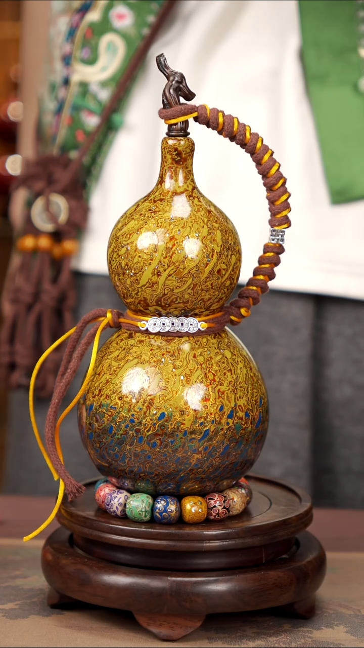 【闪购商品】92易林高端工艺大漆酒葫芦--888