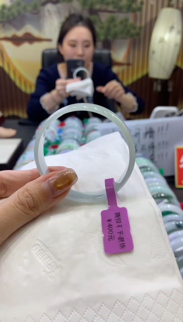 未镶嵌手镯翡翠0005815