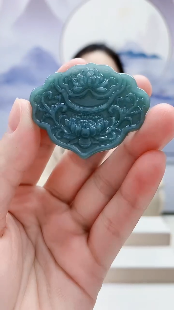 颈饰未镶嵌翡翠5160lr-jj挂件79