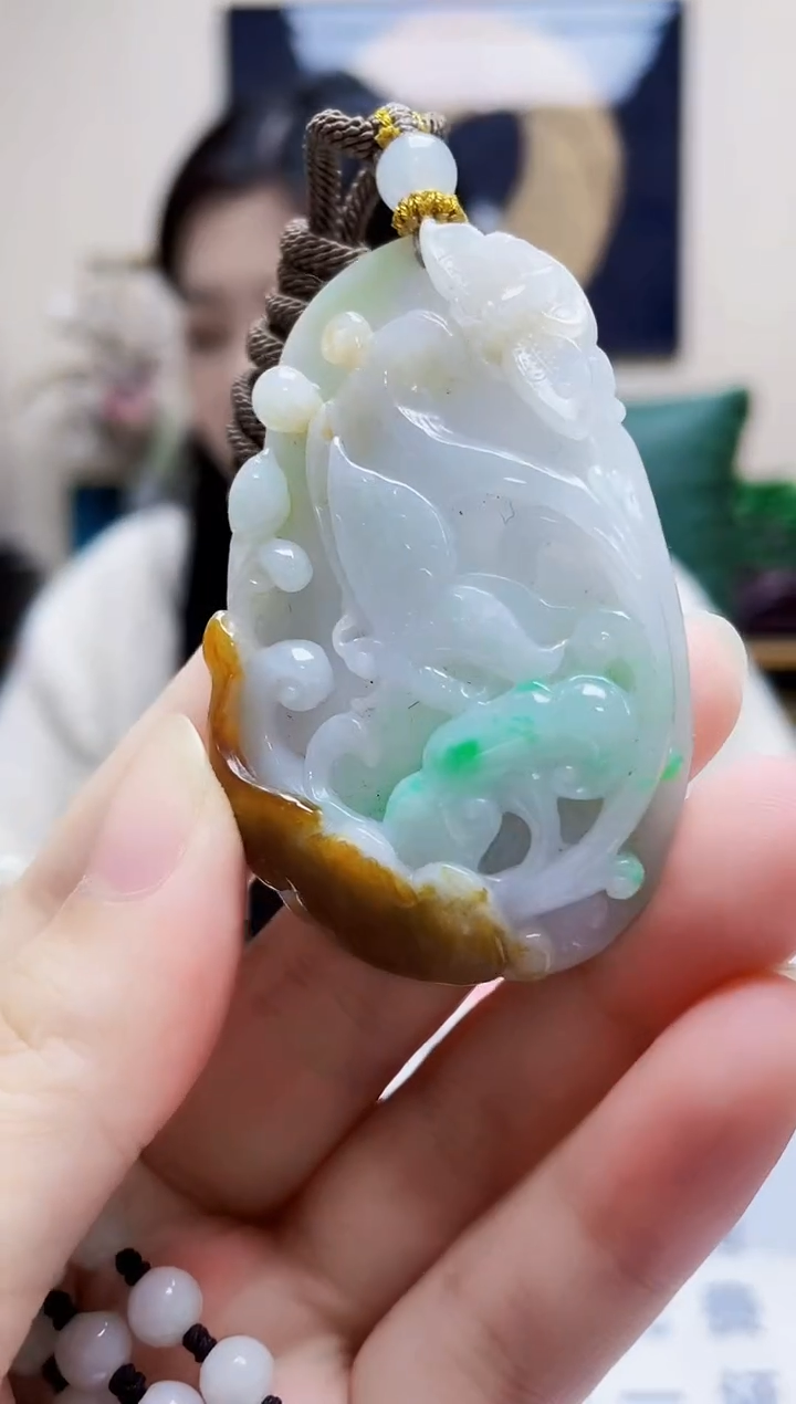 未镶嵌定制翡翠吊坠149