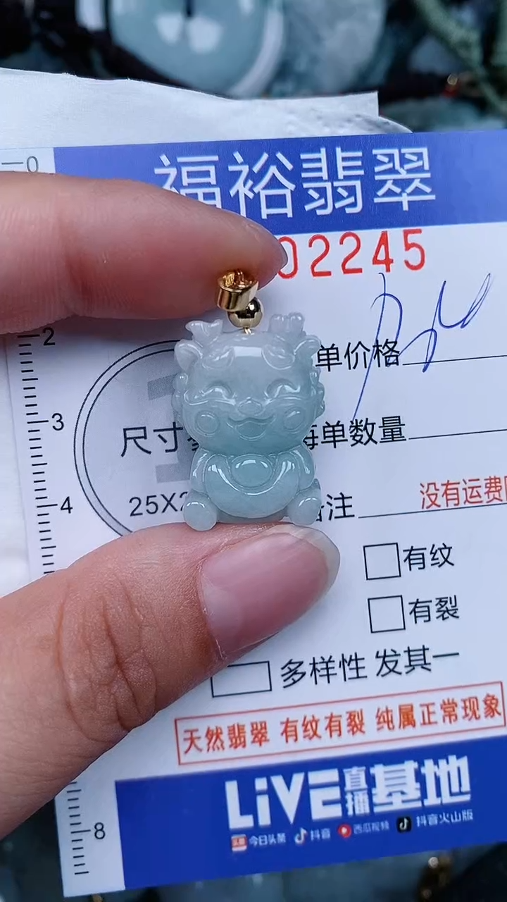 翡翠未镶嵌颈饰...0002245