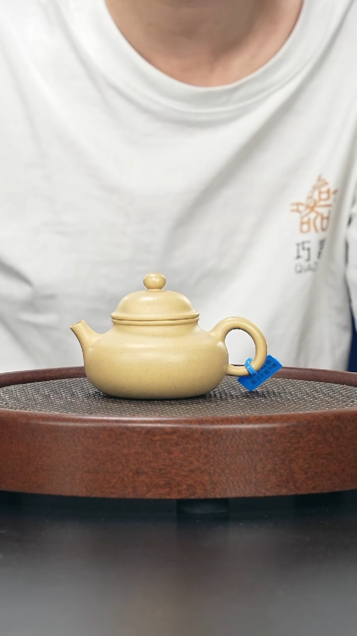 茶壶紫砂全手工微微瑕-A085