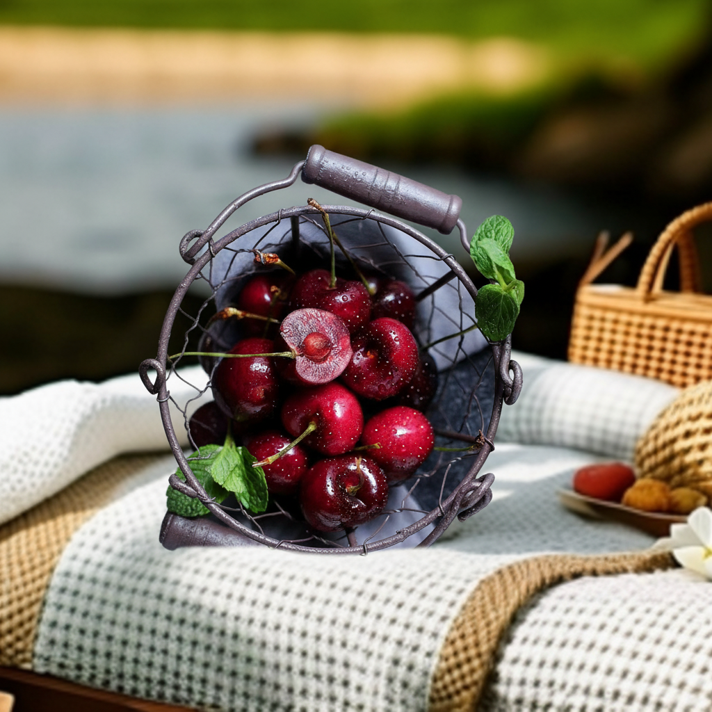 智利海运进口桑提娜车厘子五斤原箱现货当季新鲜3J内附果径卡（HM）