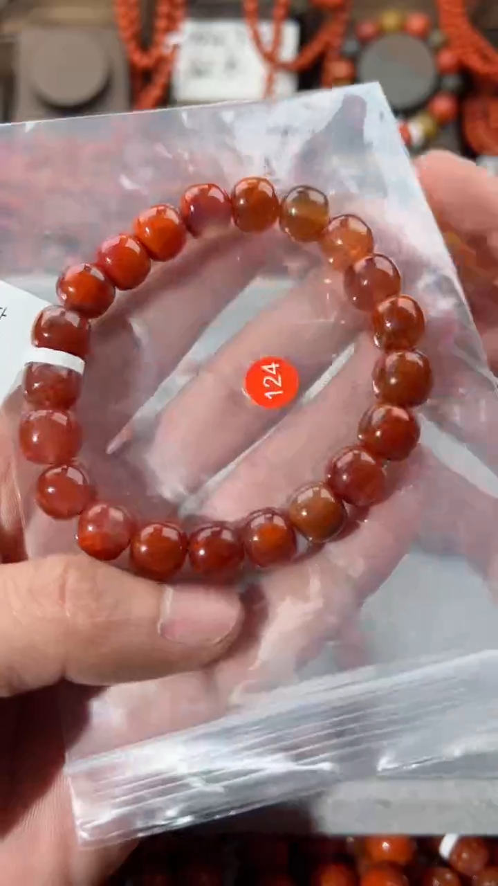 【闪购商品】南红玛瑙手串未镶嵌10+