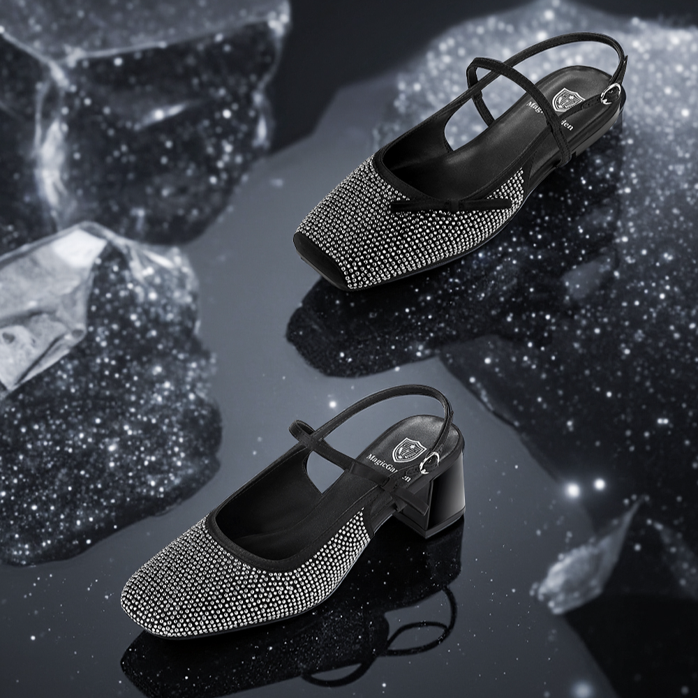 敏哥-Magic Garden 银河方阵星芒 后空凉鞋时尚凉鞋 MG253Q001