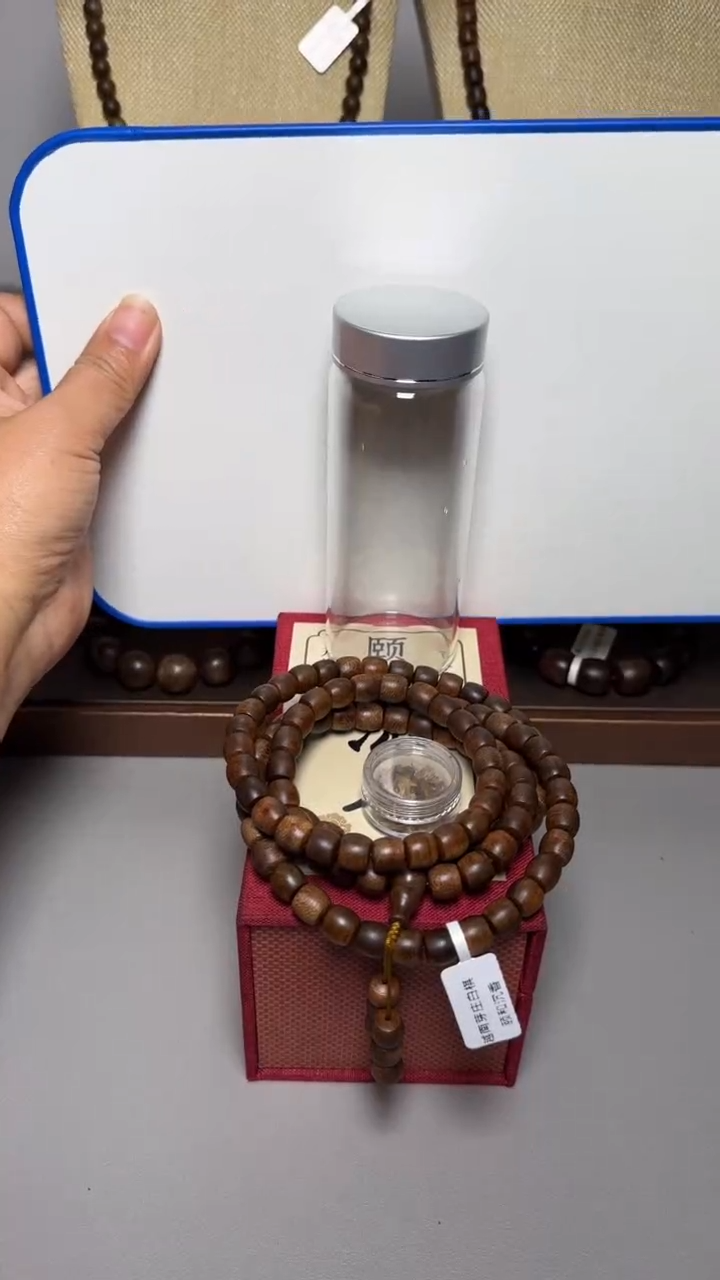 【闪购商品】沉香手串芽庄白棋0.9桶珠多圈