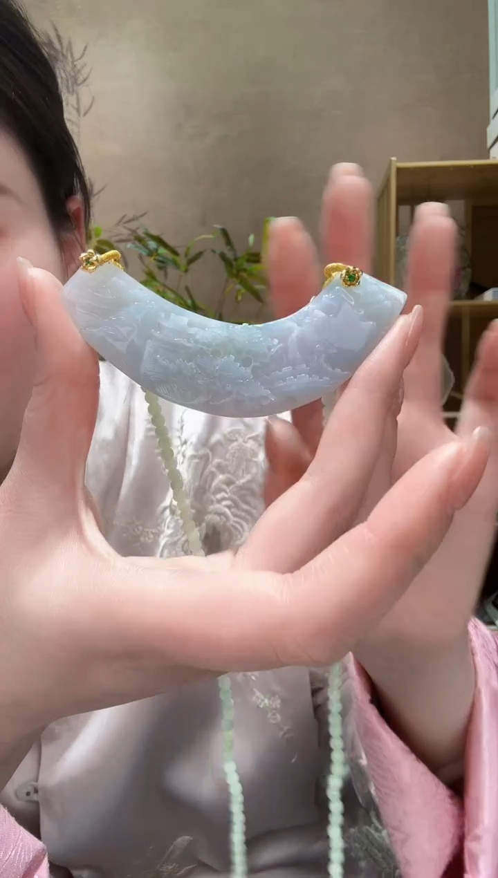 【闪购商品】翡翠颈饰未镶嵌吊坠