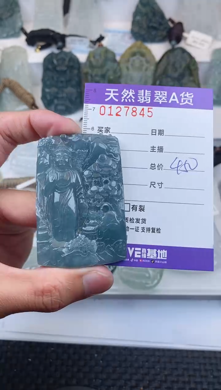 【闪购商品】翡翠颈饰未镶嵌       845