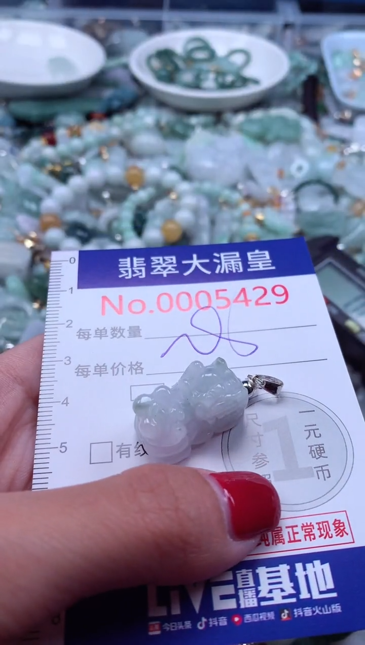 颈饰未镶嵌翡翠5429