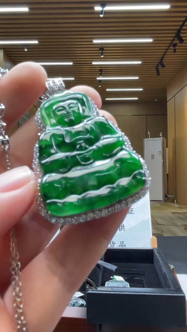 【闪购商品】翡翠颈饰未镶嵌********732