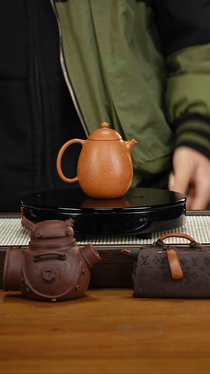 【闪购商品】紫砂茶壶段泥龙蛋160cc