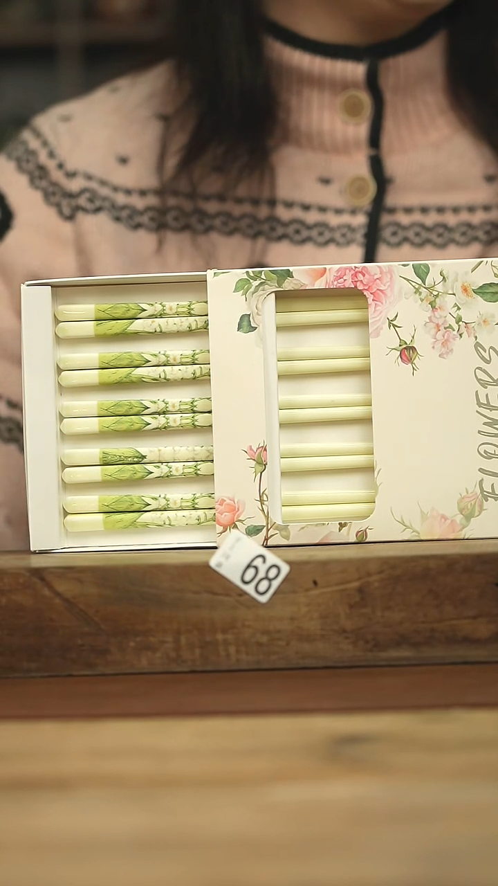 开播福利！！不顾一切落单！！铃兰陶瓷筷子5双