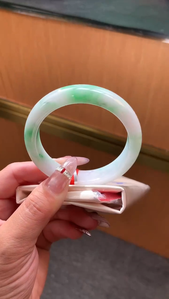 未镶嵌手镯翡翠-F1-正圈56