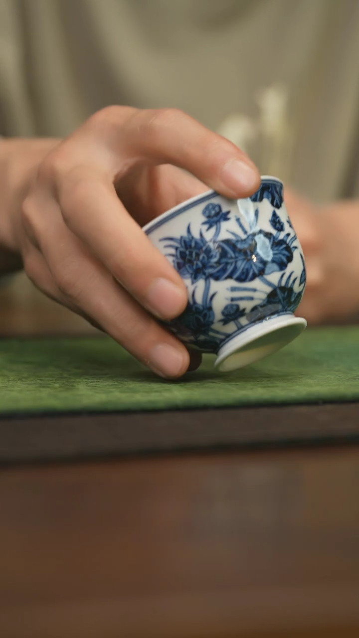 【闪购商品】杯柴窑青花破价福利