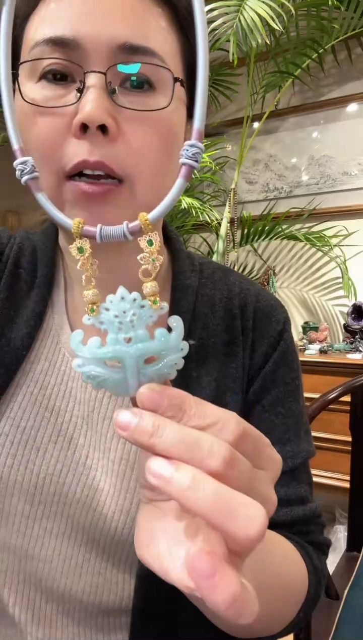 【闪购商品】翡翠颈饰未镶嵌国风