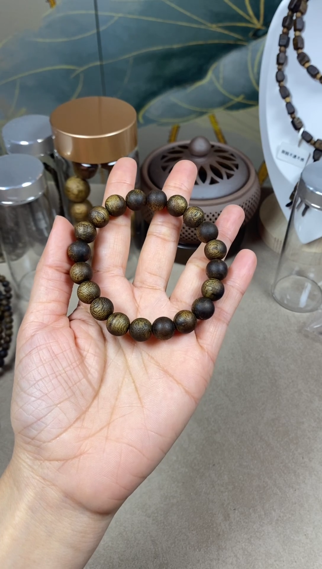 沉香手串单圈卡1.0 保10克