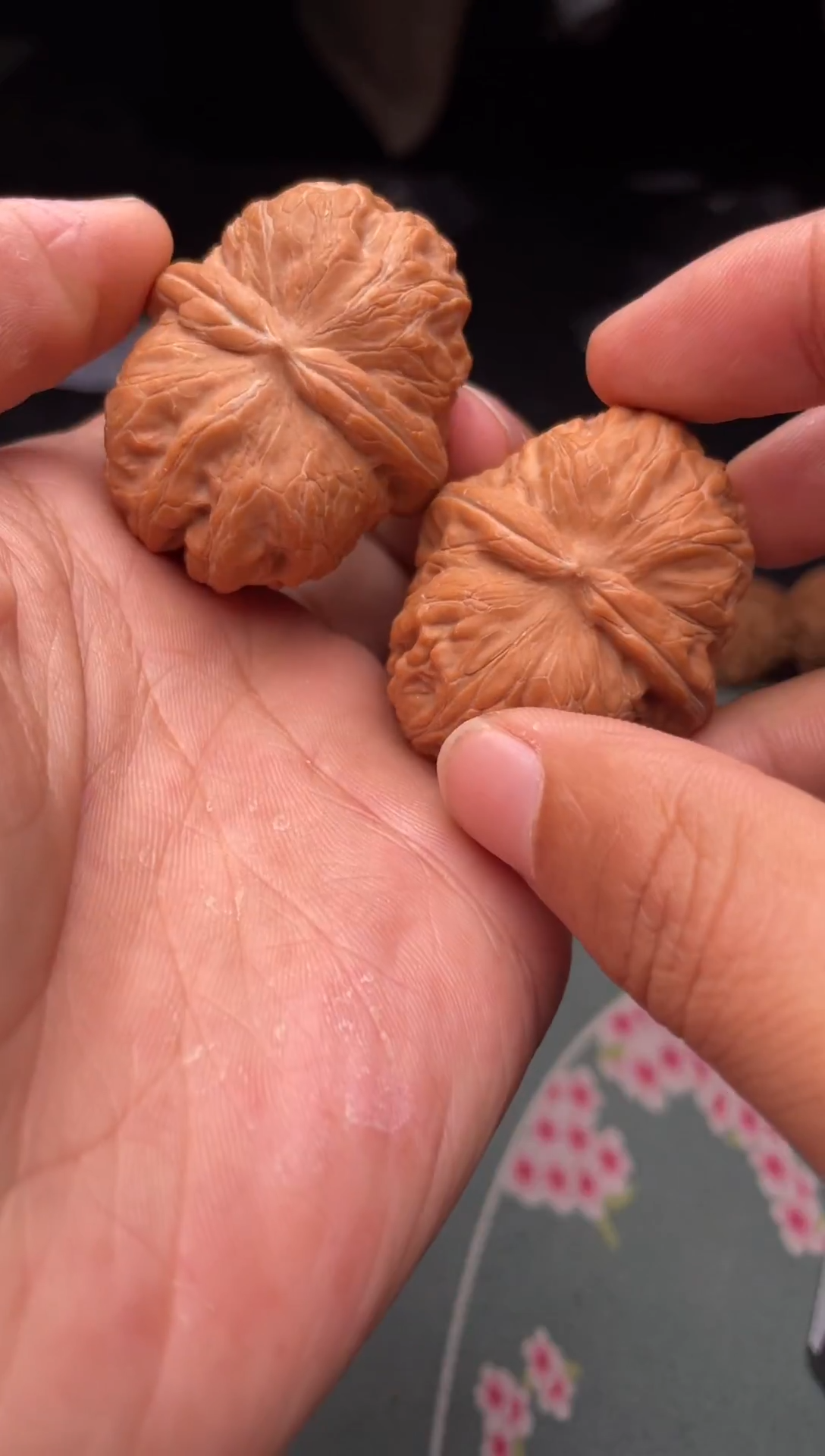 把件文玩核桃a327  元宝 42尺