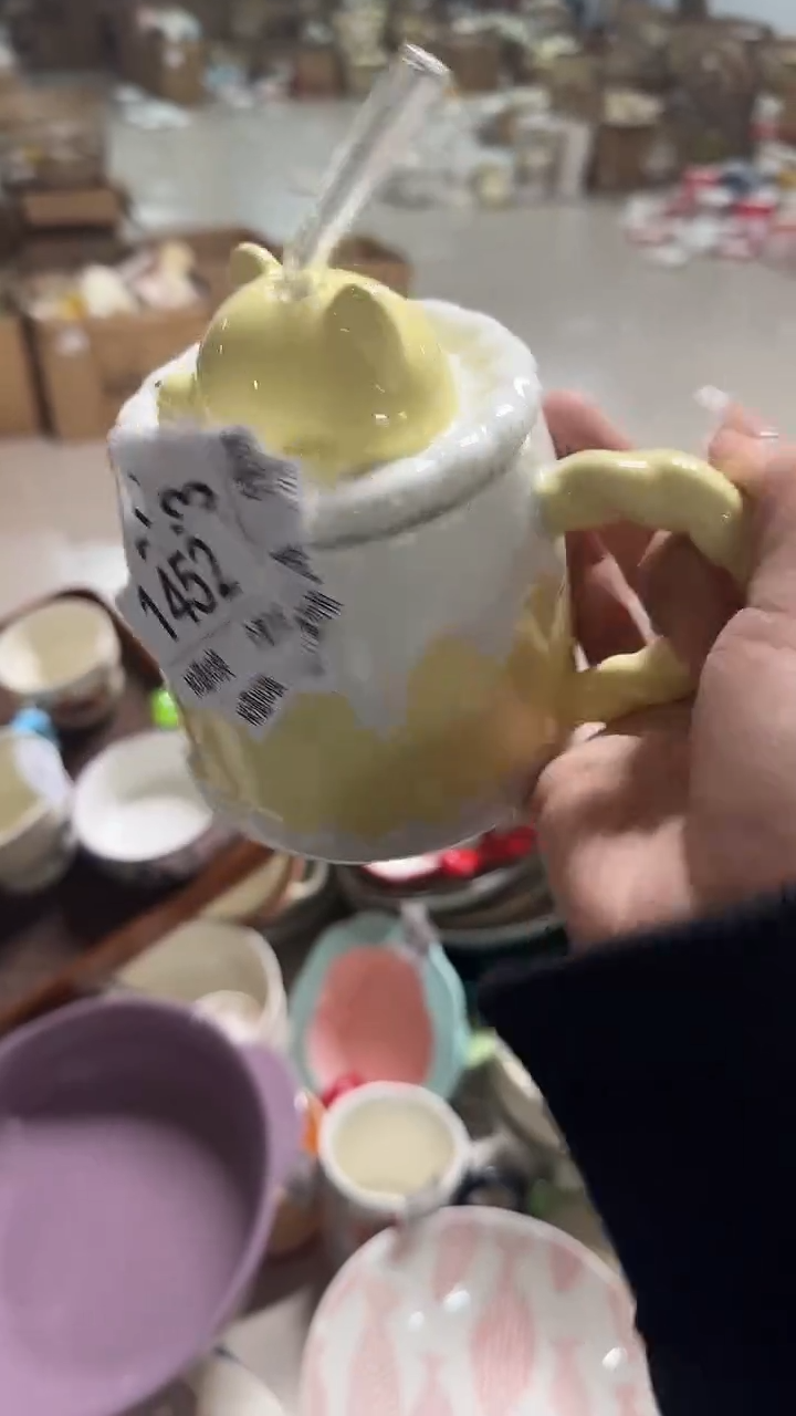 陶瓷手柄款微瑕四单包邮1452