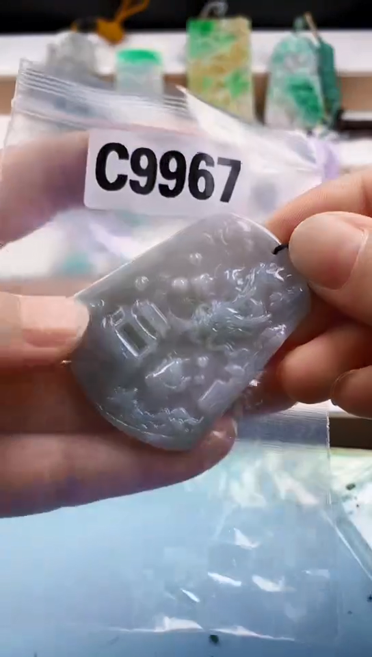 翡翠未镶嵌颈饰天然翡翠吊坠挂件