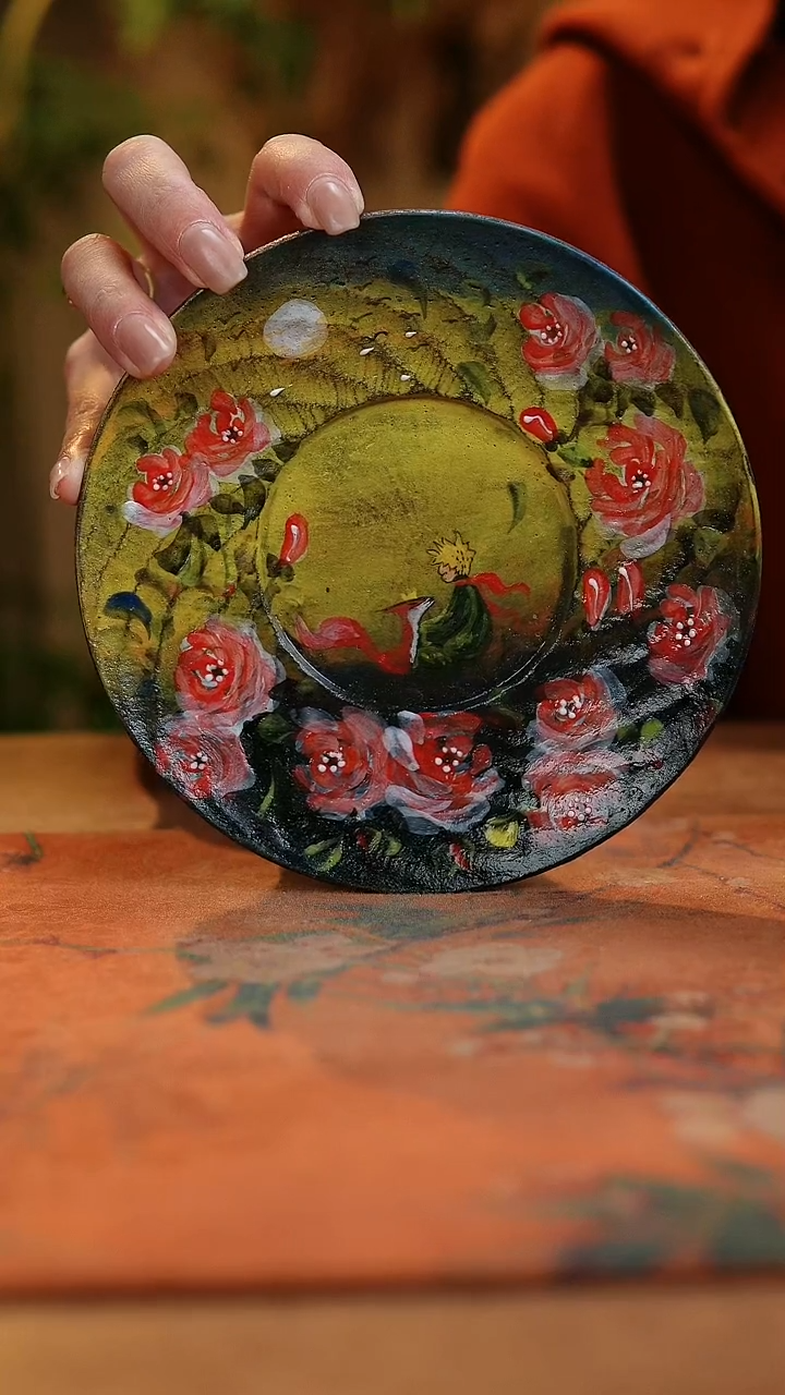 【闪购商品】瓷片1039景德镇手工手绘釉下彩高温瓷