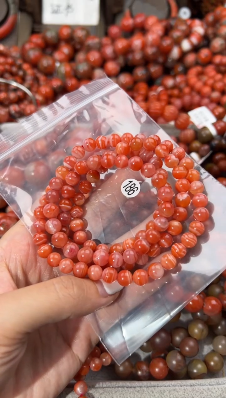 未镶嵌手串南红玛瑙7
