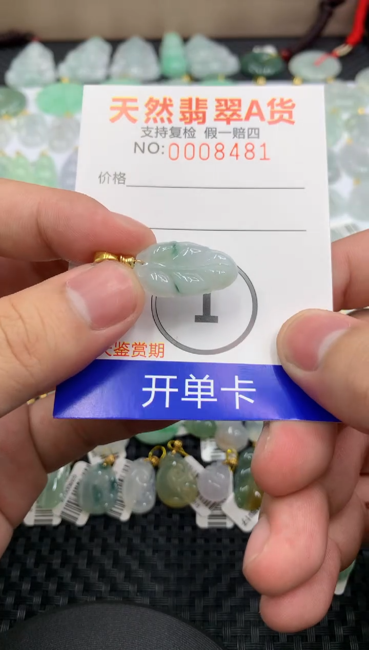 【闪购商品】翡翠颈饰未镶嵌11111111111